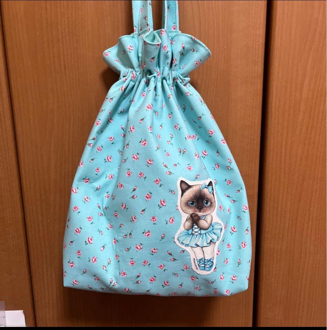 ペコ 巾着トート4点 横長トートバッグ 計5点