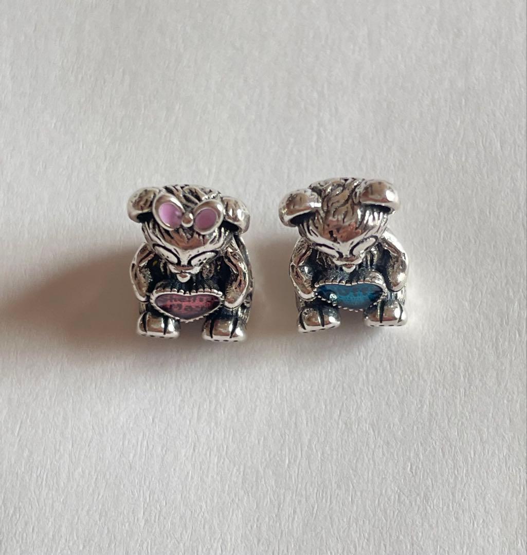 パンドラ ダッフィーとシェリーメイ 2点 セット