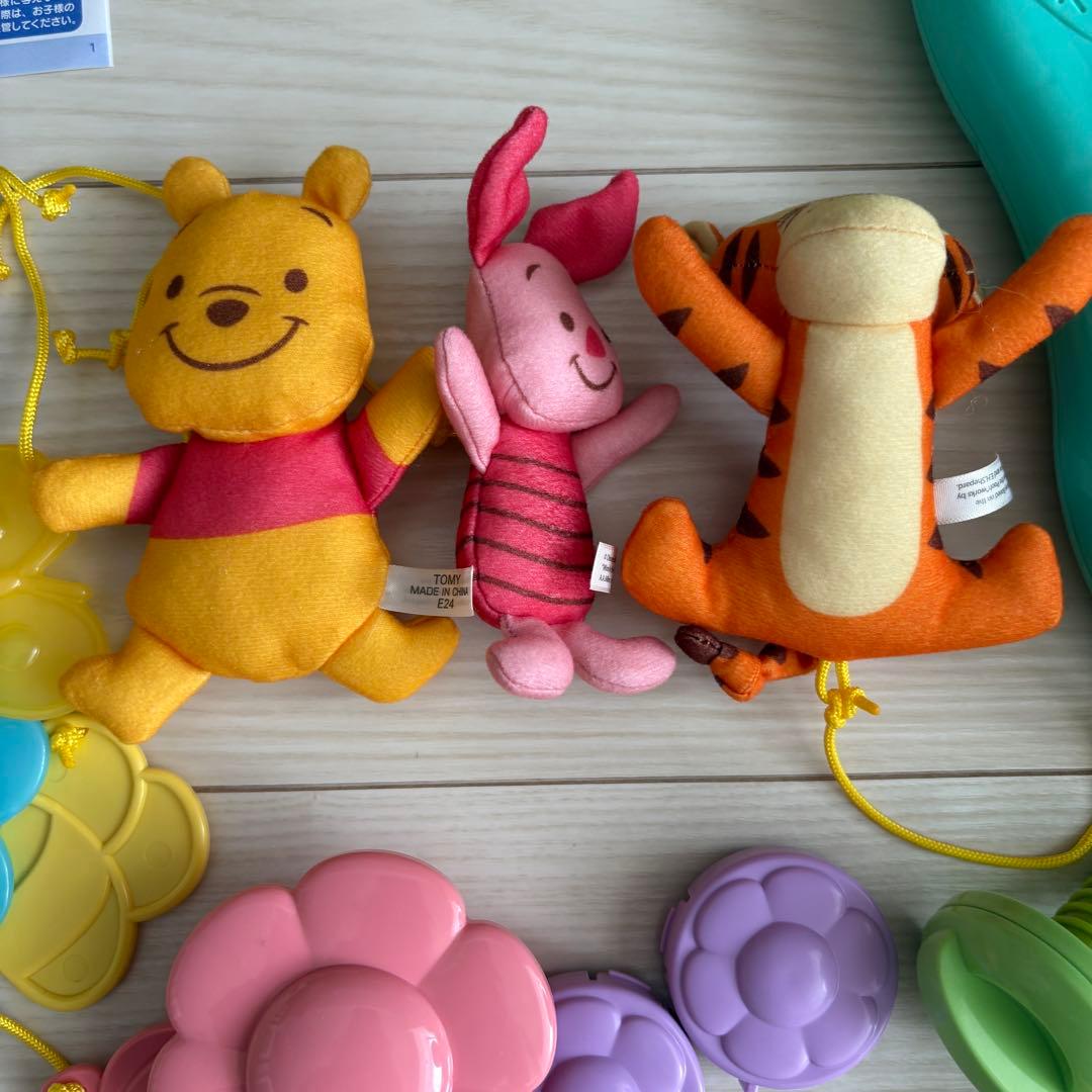 【美品】プーメリー　えらべる回転6wayジムにへんしんメリー　ベビージム