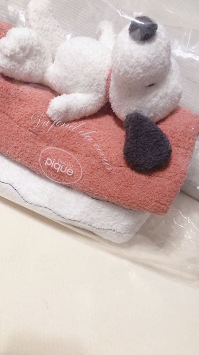 ジェラートピケ　梅田限定　ティッシュカバー　スヌーピー