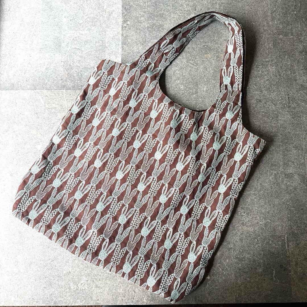 ハンドメイド　ミナペルホネン　ポンピア生地　トートバッグ