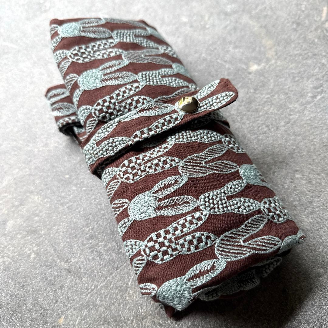 ハンドメイド　ミナペルホネン　ポンピア生地　トートバッグ