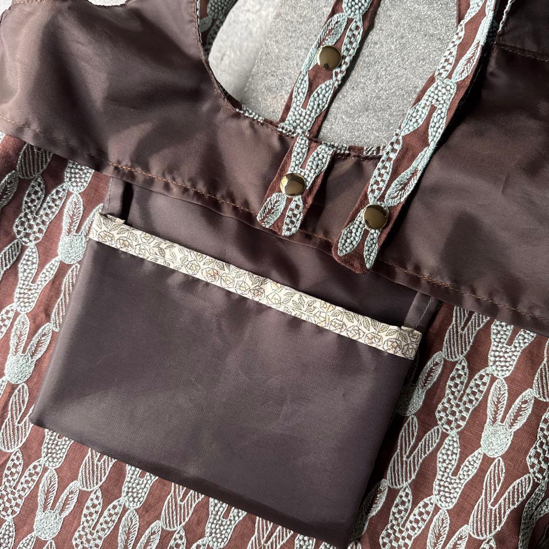 ハンドメイド　ミナペルホネン　ポンピア生地　トートバッグ