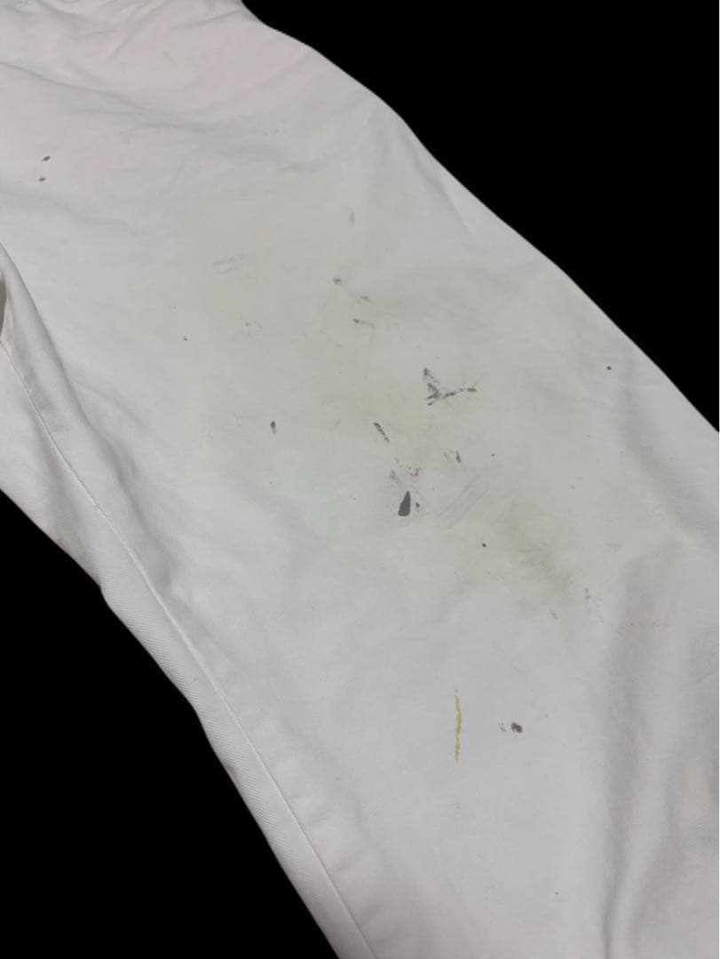 ディッキーズ ホワイト ペインターパンツ 36×32 Dickies ペンキ