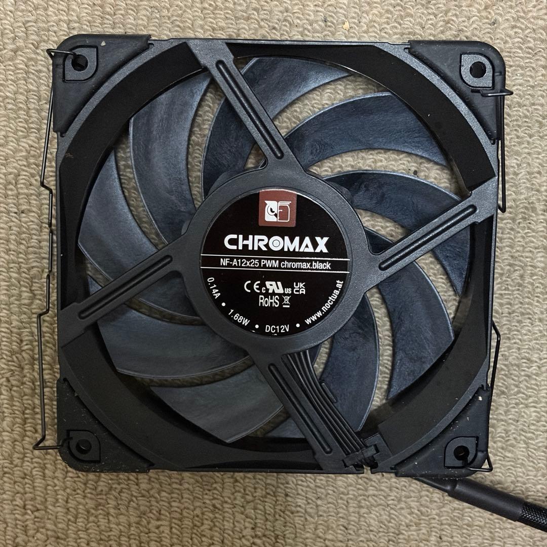 NOCTUA NH-U12A chromax.black CPUクーラー