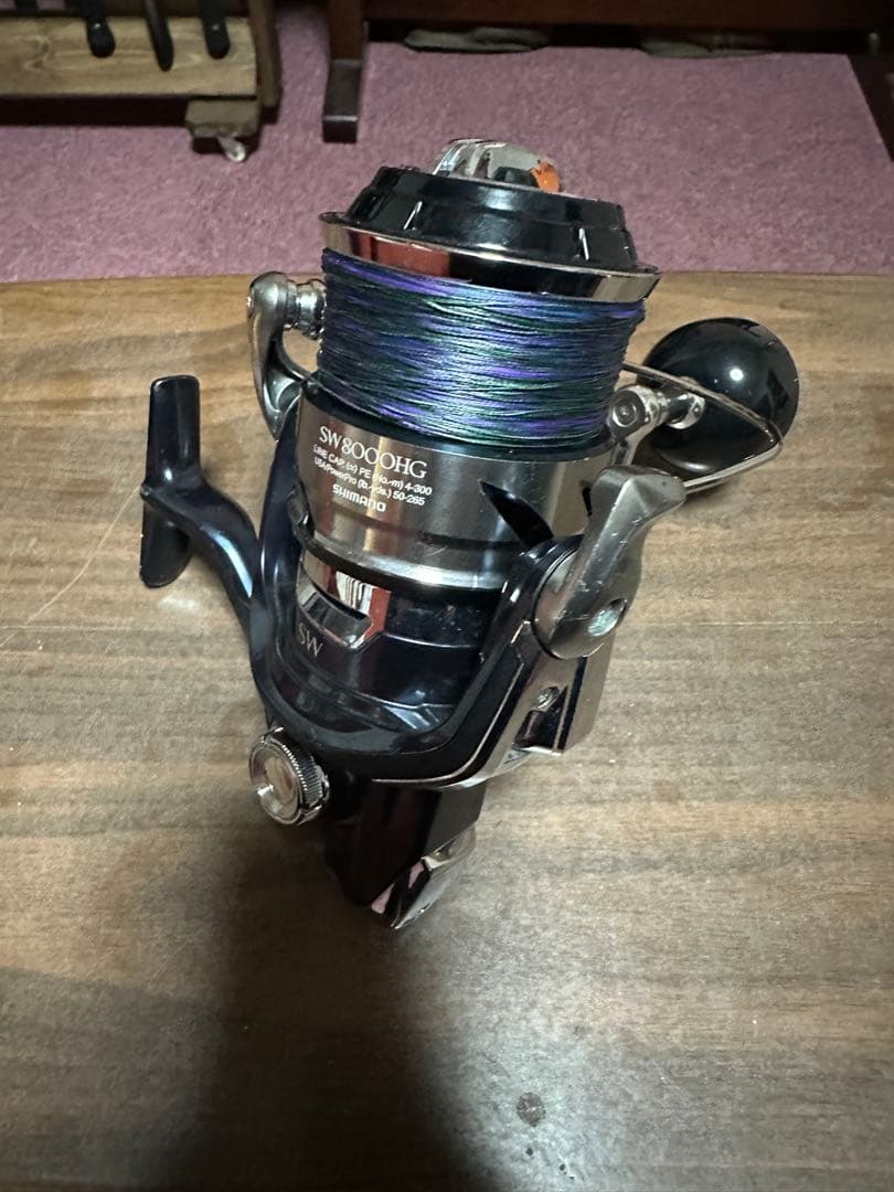 masa44 TWIN POWER SW8000HG-C スピニングリール