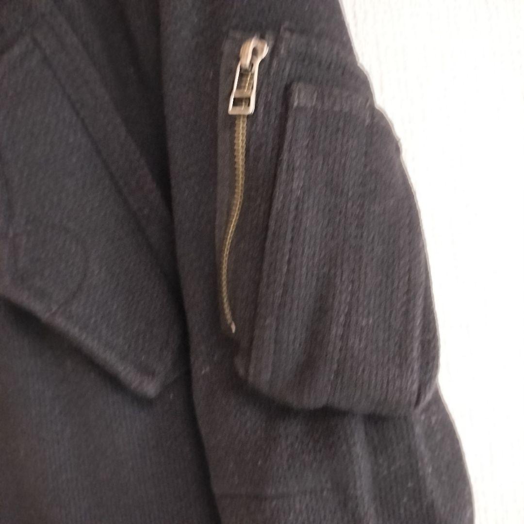 トルネードマート メルトン モッズコート サイズ M ブラック 黒