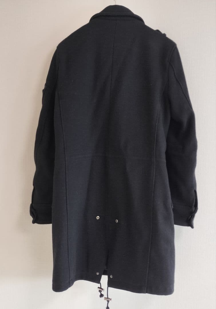 トルネードマート メルトン モッズコート サイズ M ブラック 黒