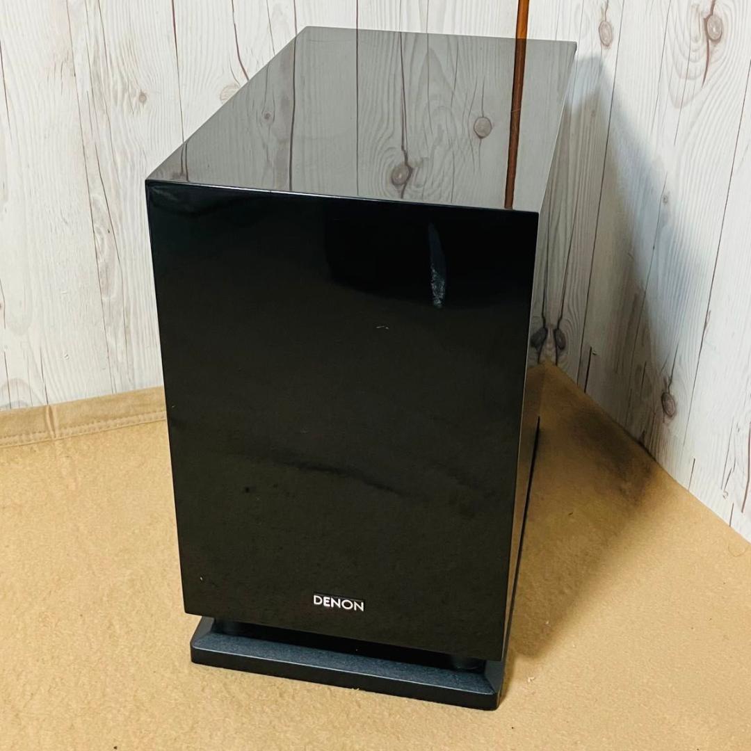 【動作品】DENON サブウーファー DSW-300SG ブラック 音響機器