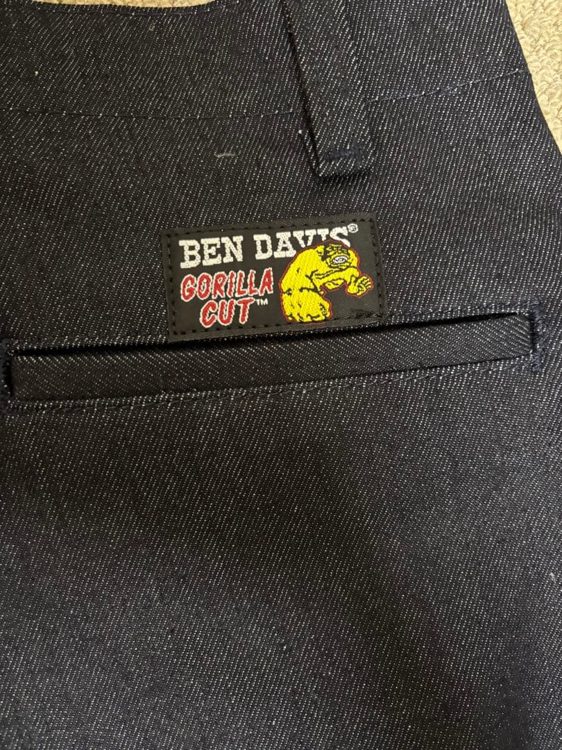 BEN DAVIS GORILLA CUT W36L30 インディゴデニム