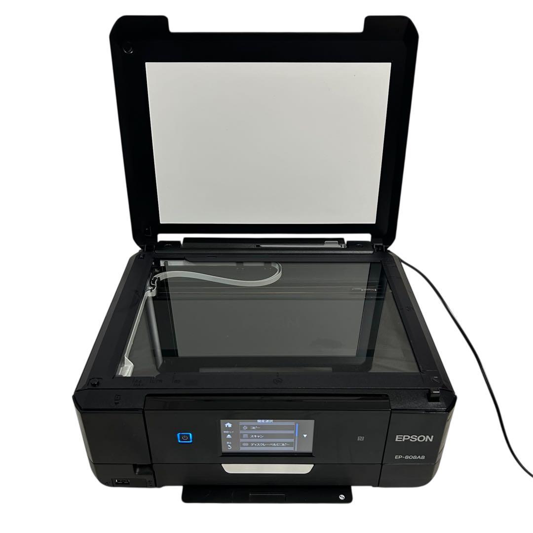美品✨おまけ付き✨EPSON EP-808AB インクジェットプリンター