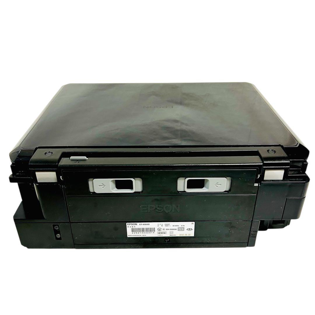 美品✨おまけ付き✨EPSON EP-808AB インクジェットプリンター
