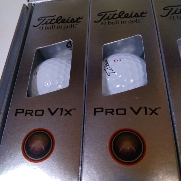 ⭐新品⭐2025年⭐ ⭐Titleist Pro V1x ⭐ボール⭐12個×2箱