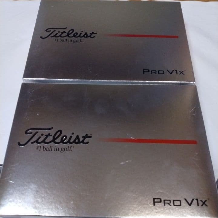 ⭐新品⭐2025年⭐ ⭐Titleist Pro V1x ⭐ボール⭐12個×2箱
