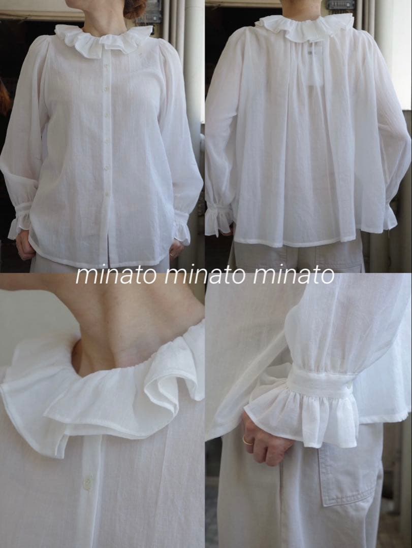 Blue 極美品 定番 ビリティス・ディセッタン パリジェンヌ・ブラウス