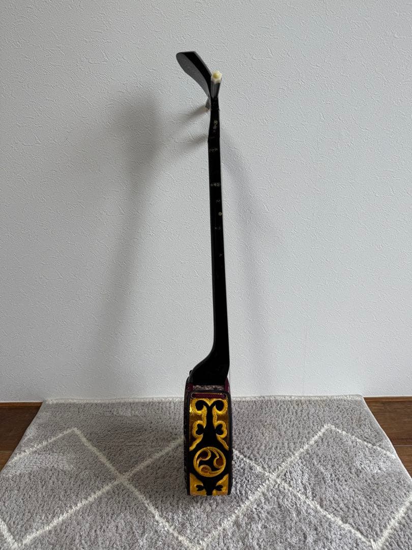 ASOVIVA アソビバ　三線セット 沖縄 消音ウマ付き　カラクイ3本新品