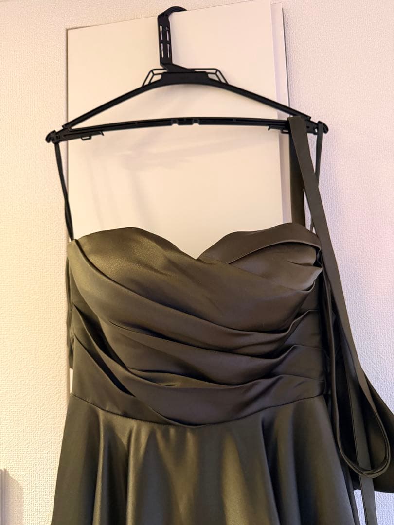 ★sana　DRESSPRODUTION カットドレス W301DG