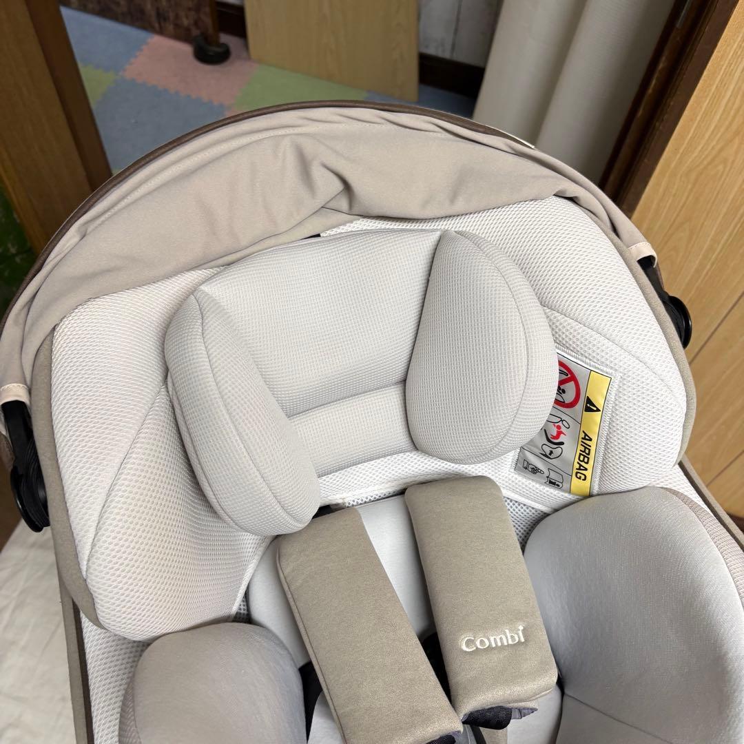 コンビ クルムーヴスマート ISOFIX エッグショック チャイルドシート 美品