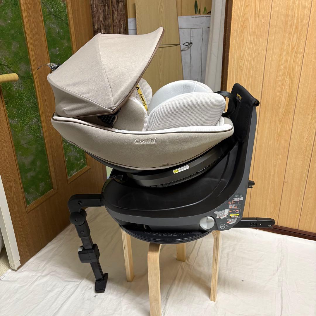 コンビ クルムーヴスマート ISOFIX エッグショック チャイルドシート 美品
