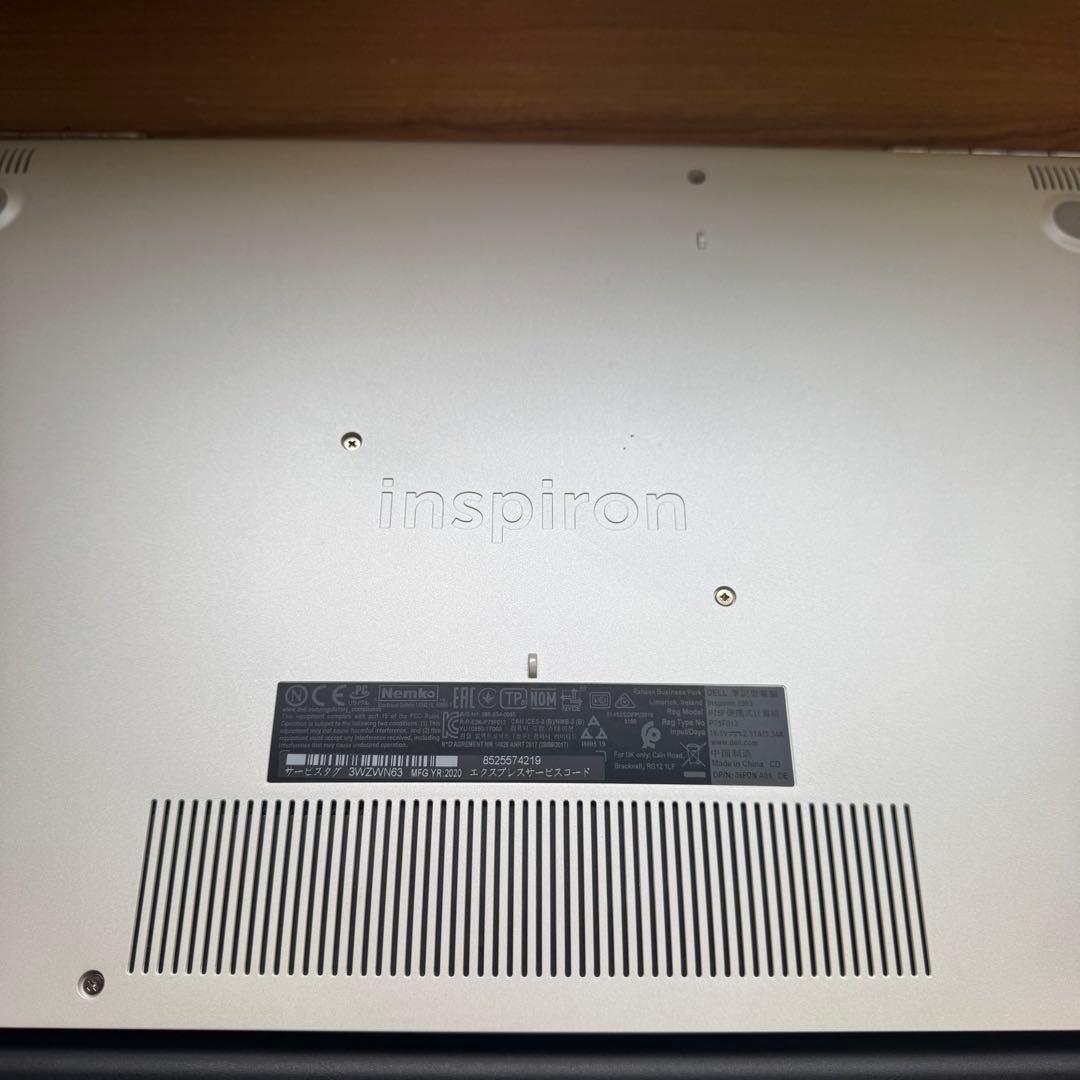 その他ノートPC本体 DELL Inspiron 15 Core i5 SSD256GB 8GB