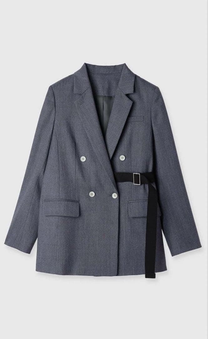 み*み様 anuans スプリングウールダブルジャケット