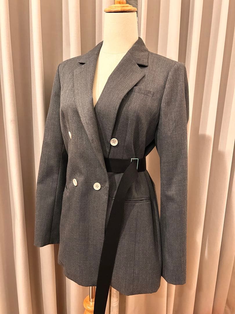 み*み様 anuans スプリングウールダブルジャケット