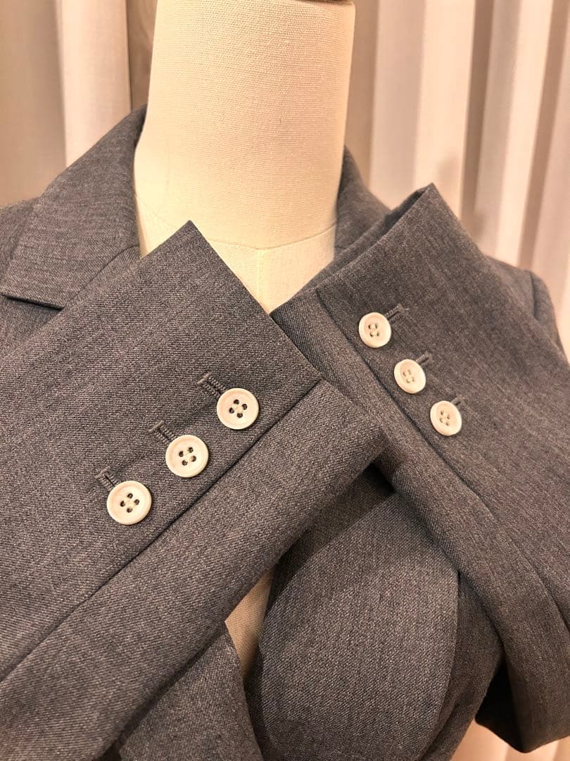 み*み様 anuans スプリングウールダブルジャケット