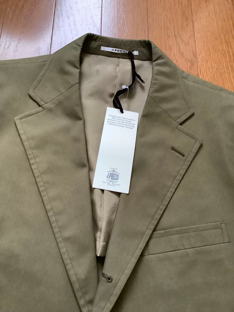 J.PRESS テーラードジャケット L オリーブ　新品未使用