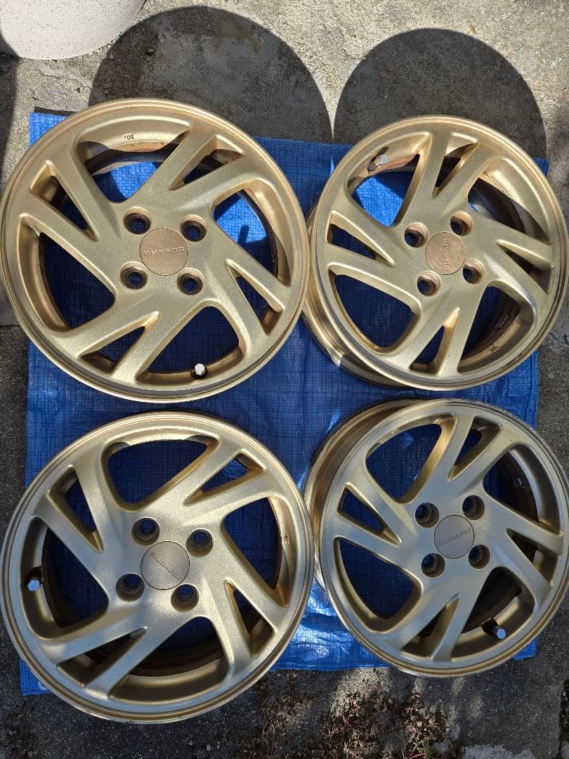 スバル　プレオ純正ホイール　14インチ 5J 4穴 4本 PCD100 +45