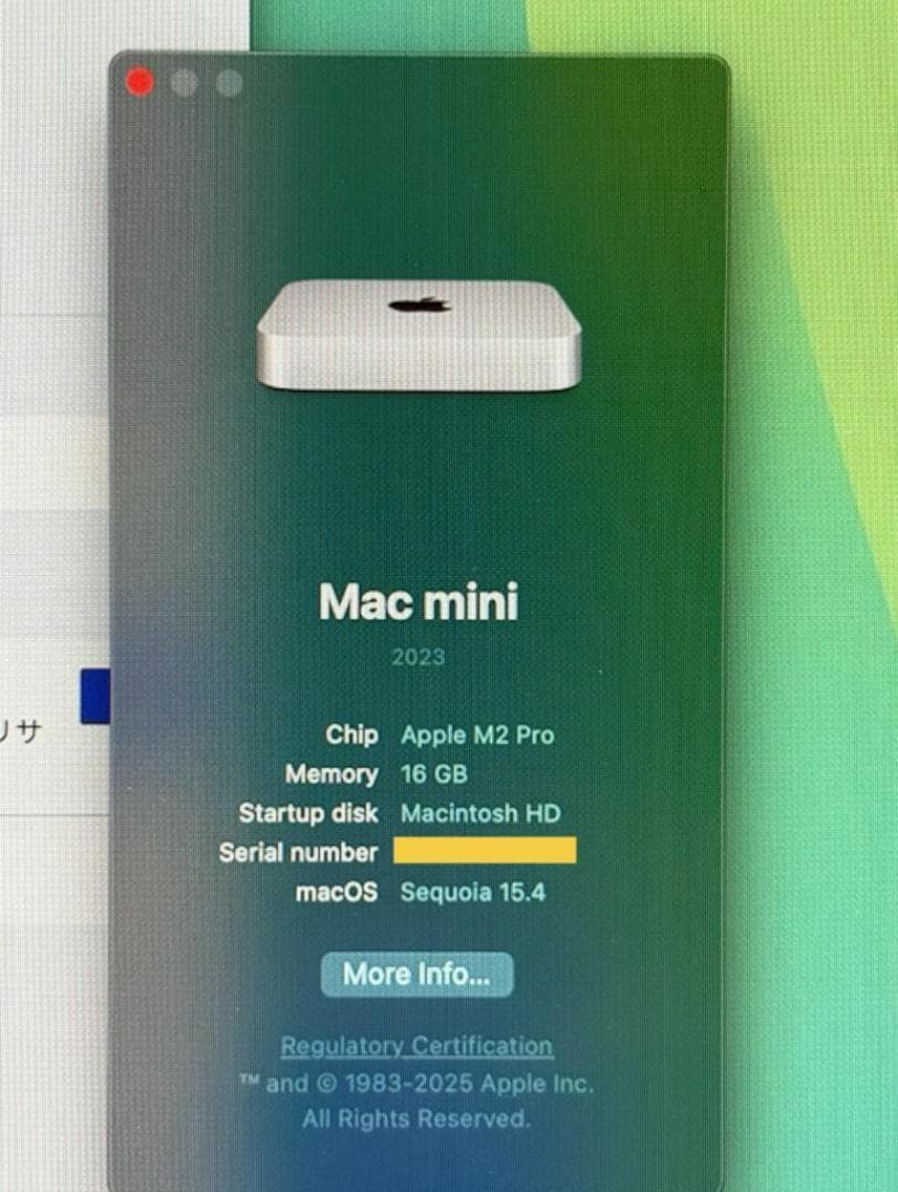 【美品・フルセット】Mac mini (M2 Pro) / 周辺機器付き