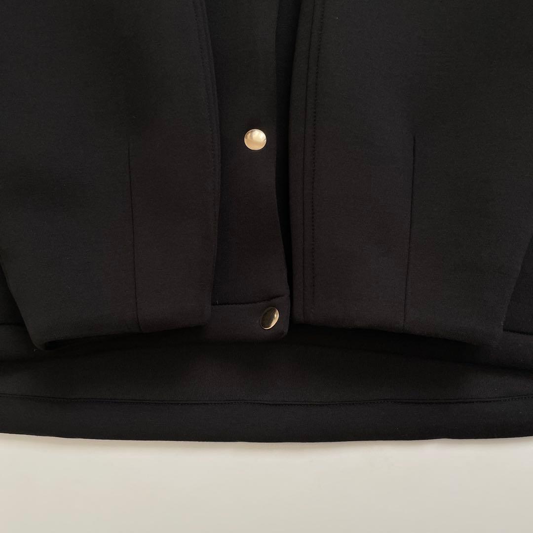 バンヤードストーム　ダンボールフーディーブルゾン　ブラック