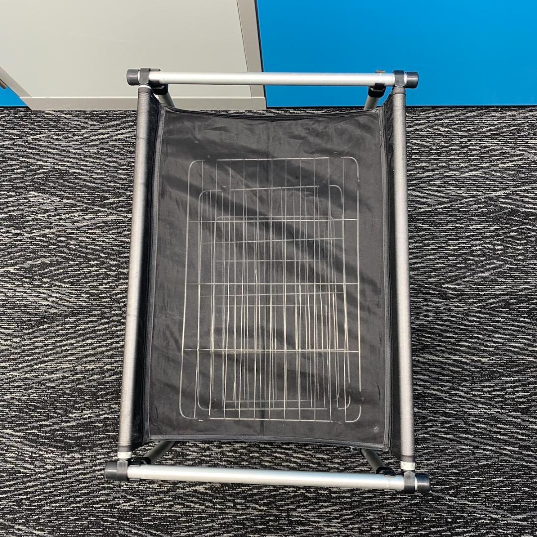 廃盤品 スノーピークメッシュラックスタンド ネットラックスタンド