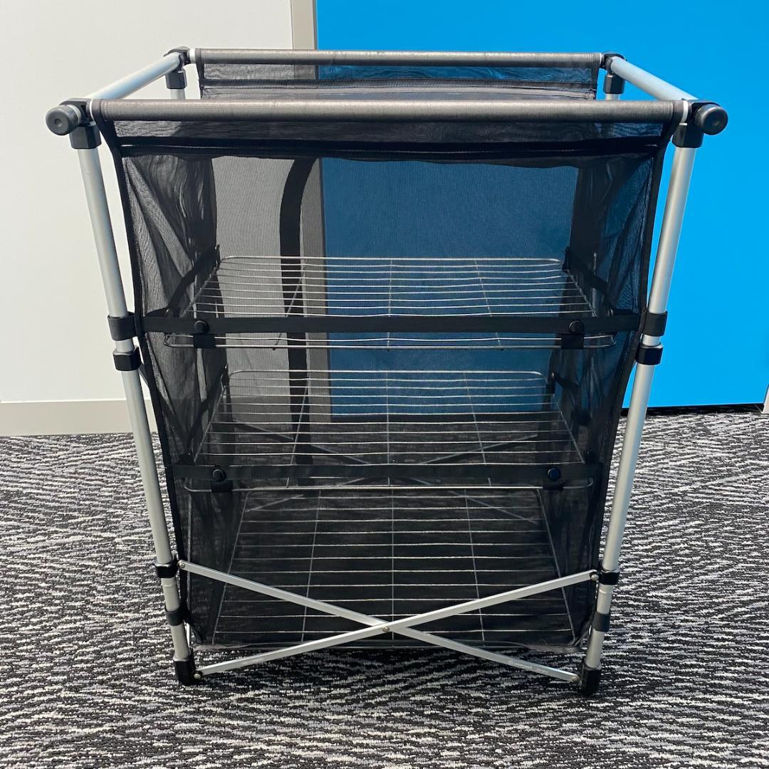 廃盤品 スノーピークメッシュラックスタンド ネットラックスタンド