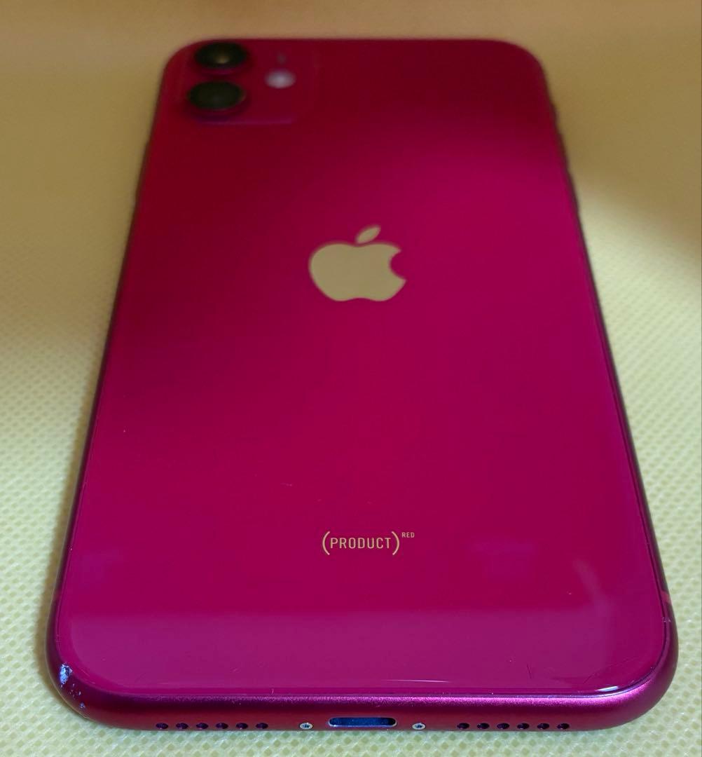 iPhone11 Red 赤　SIMフリー 256GB
