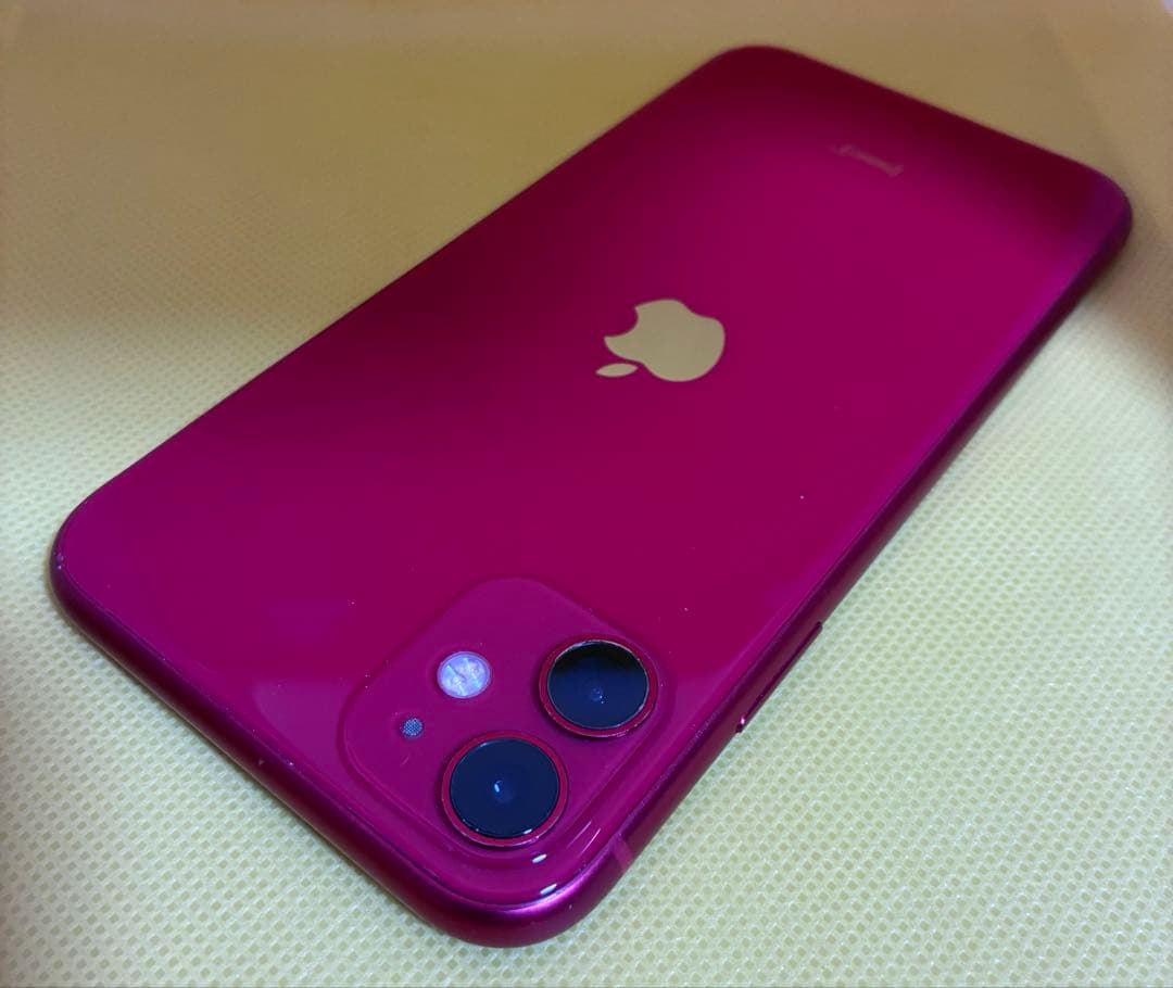 iPhone11 Red 赤　SIMフリー 256GB