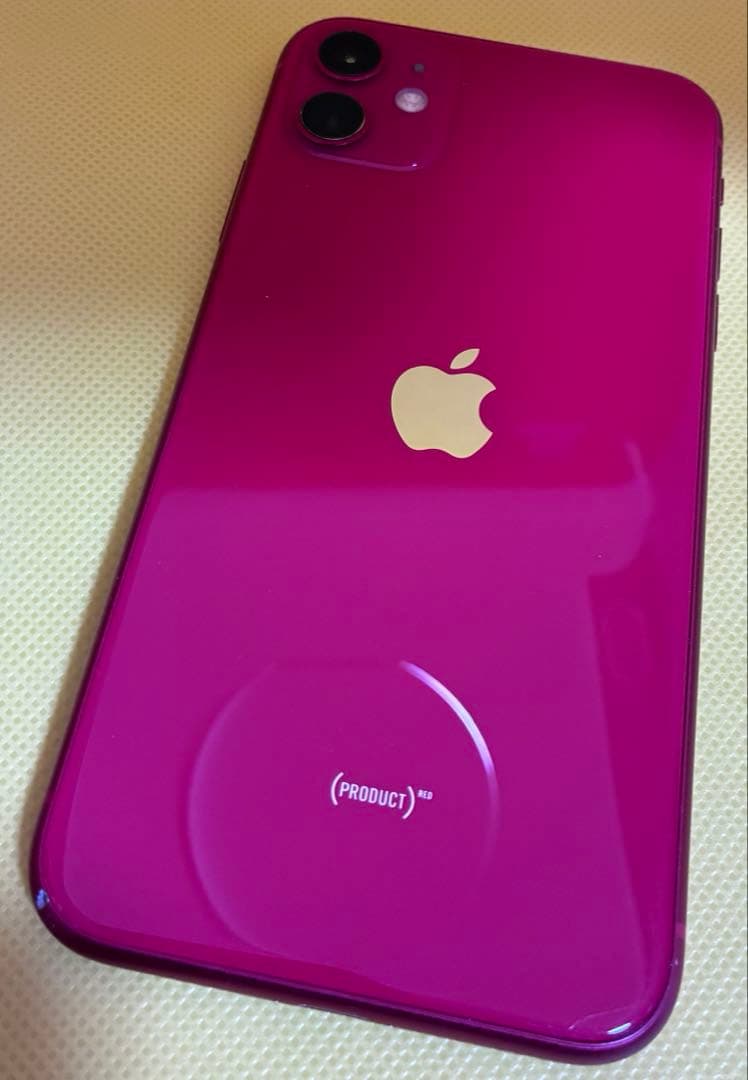 iPhone11 Red 赤　SIMフリー 256GB