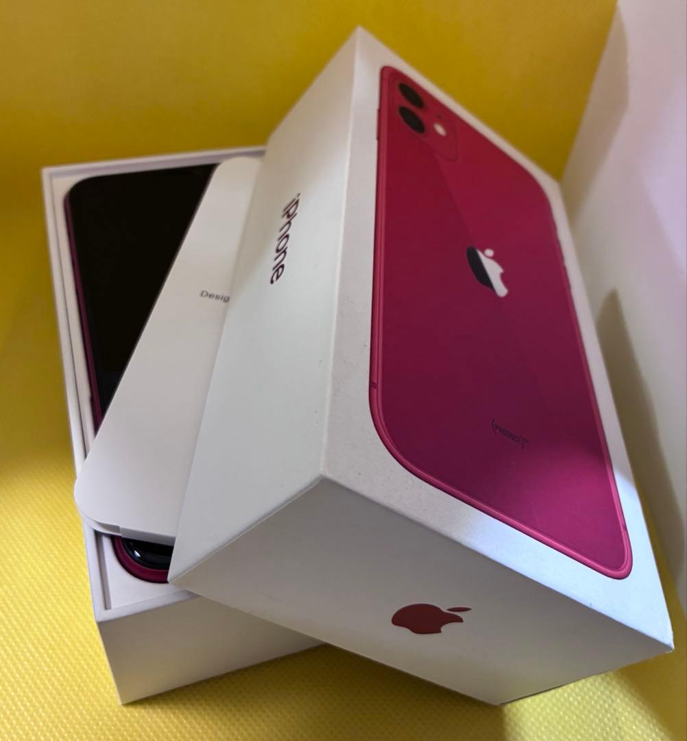 iPhone11 Red 赤　SIMフリー 256GB