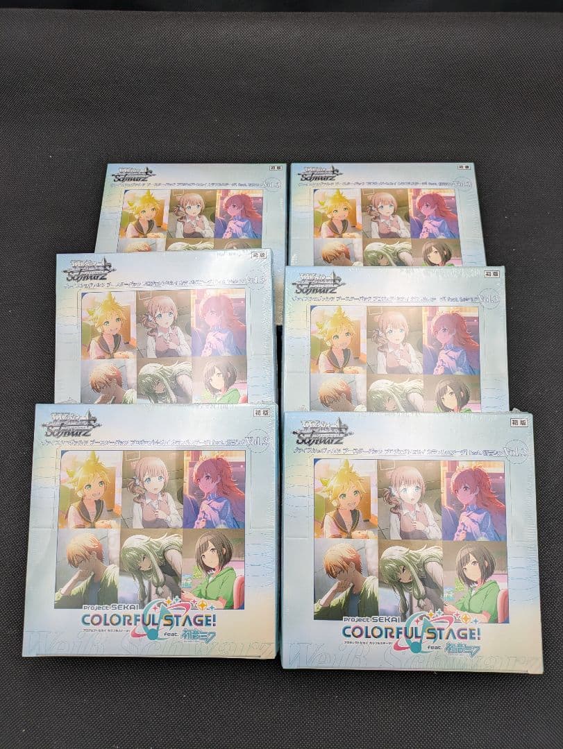 プロジェクトセカイ カラフルステージ！feat. 初音ミク Vol.3 6box