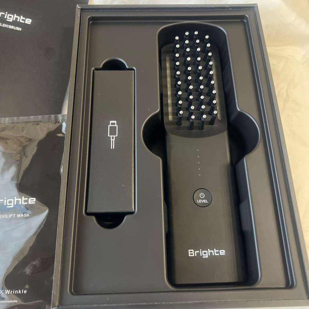 新品未使用 Brighte ELEKI BRUSH 美顔器 エレキブラシ