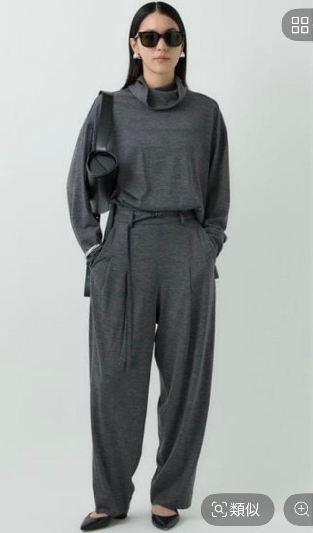 chaos カオス 今季新品未使用品 レダリーパンツ チャコール