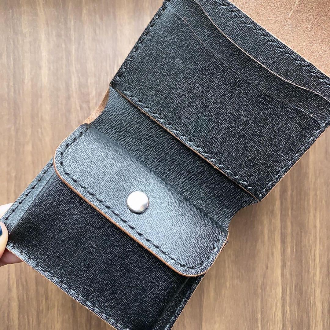 《百合の紋章》三つ折りウォレット