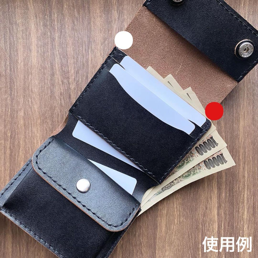 《百合の紋章》三つ折りウォレット