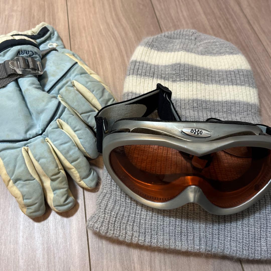 スノーボードウェアセット S ケツパッドやアンダーウェア込み