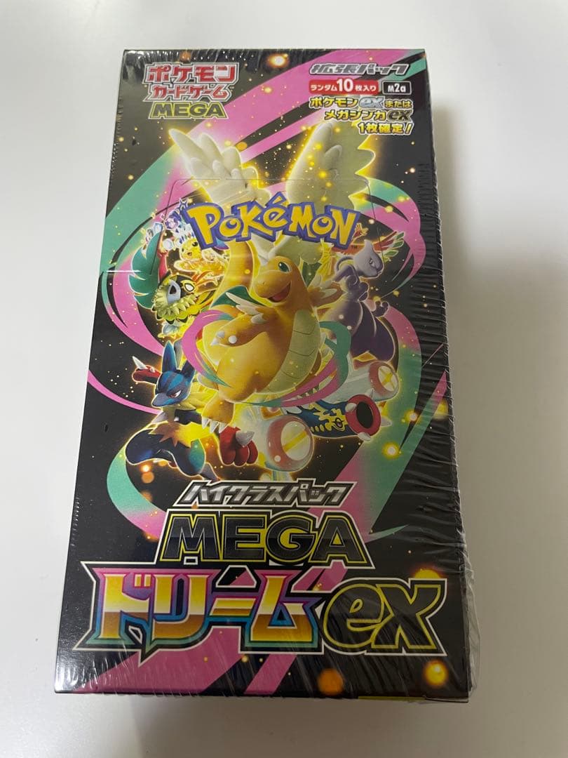 ポケモンカードゲーム　MEGA ドリームex シュリンクあり