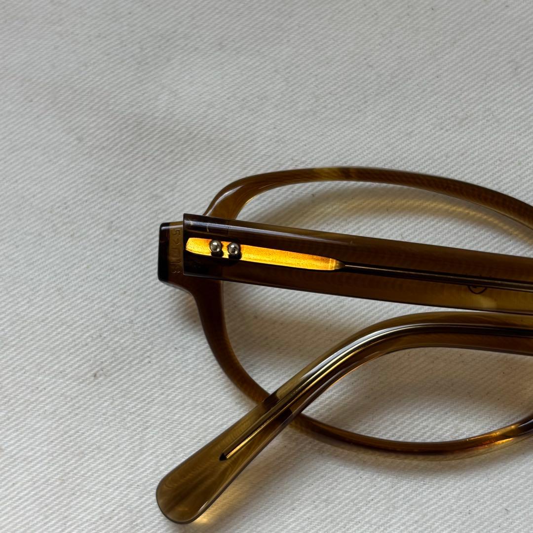 60’s AMERICAN OPTICAL 52/18 オーバル サングラス