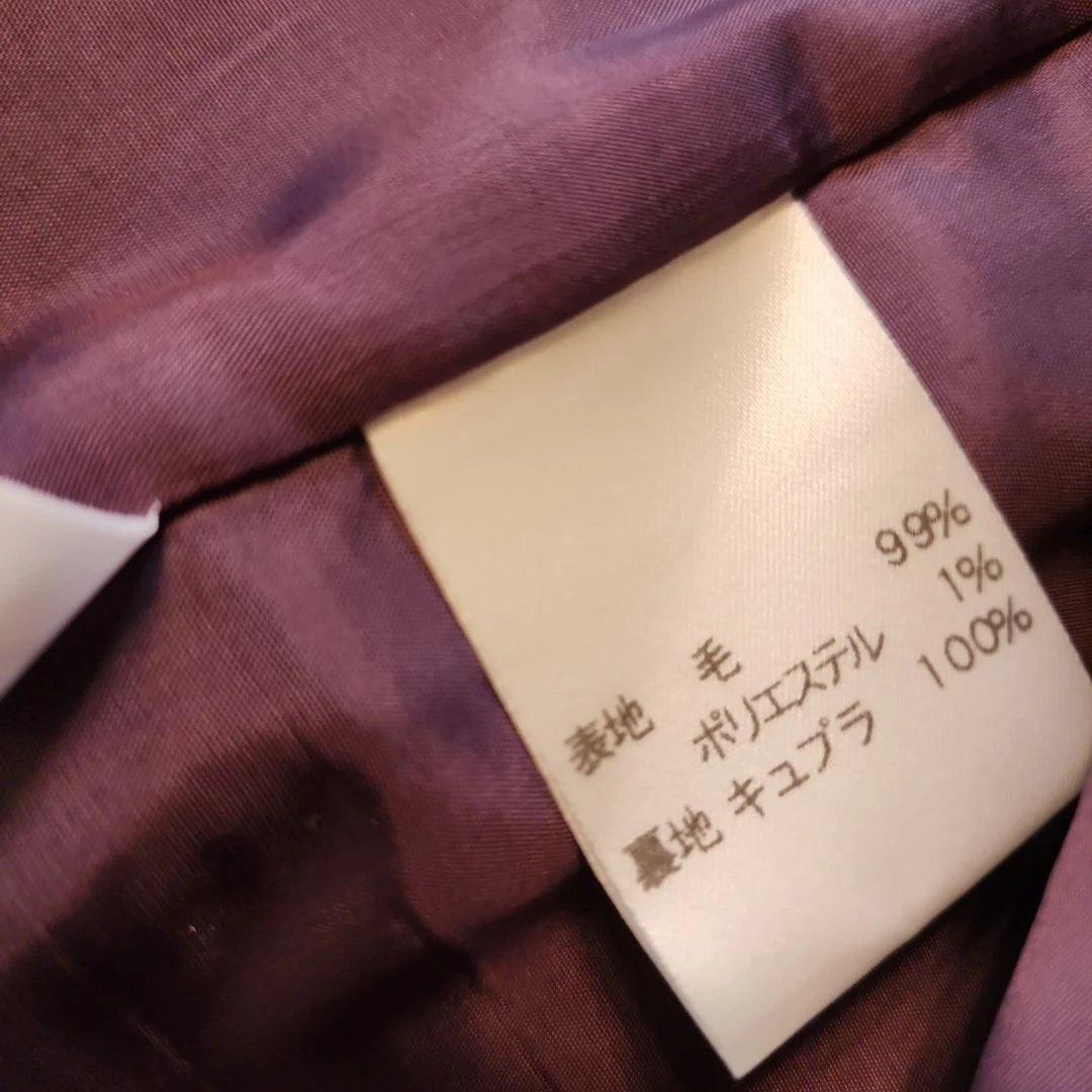 新品、未使用、レリアン、イタリア製 ストライプ テーラードジャケットスーツ。