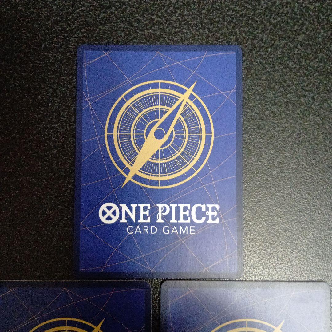 3枚セット　ナミ SR パラレル OP02-036　頂上決戦