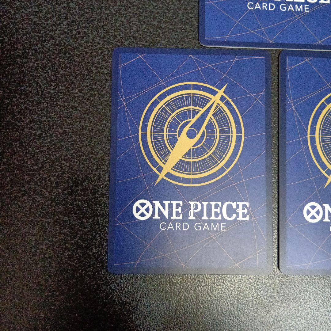 3枚セット　ナミ SR パラレル OP02-036　頂上決戦