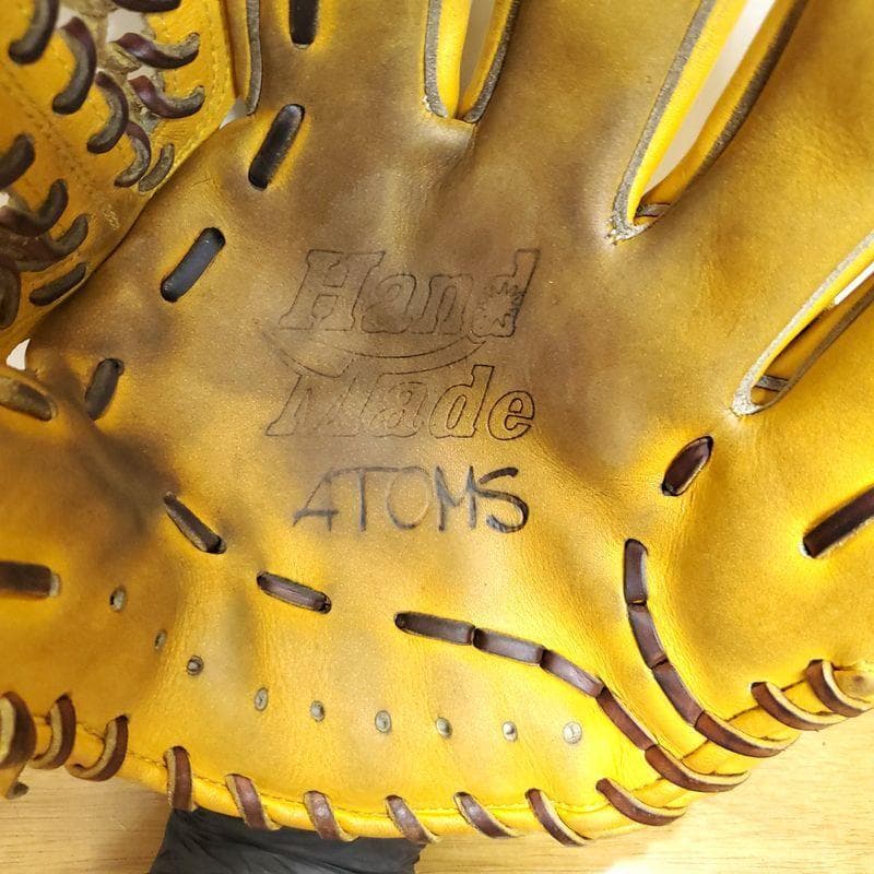 アトムズ ATOMS 日本製 ハンドメイド 内野用 硬式グローブ