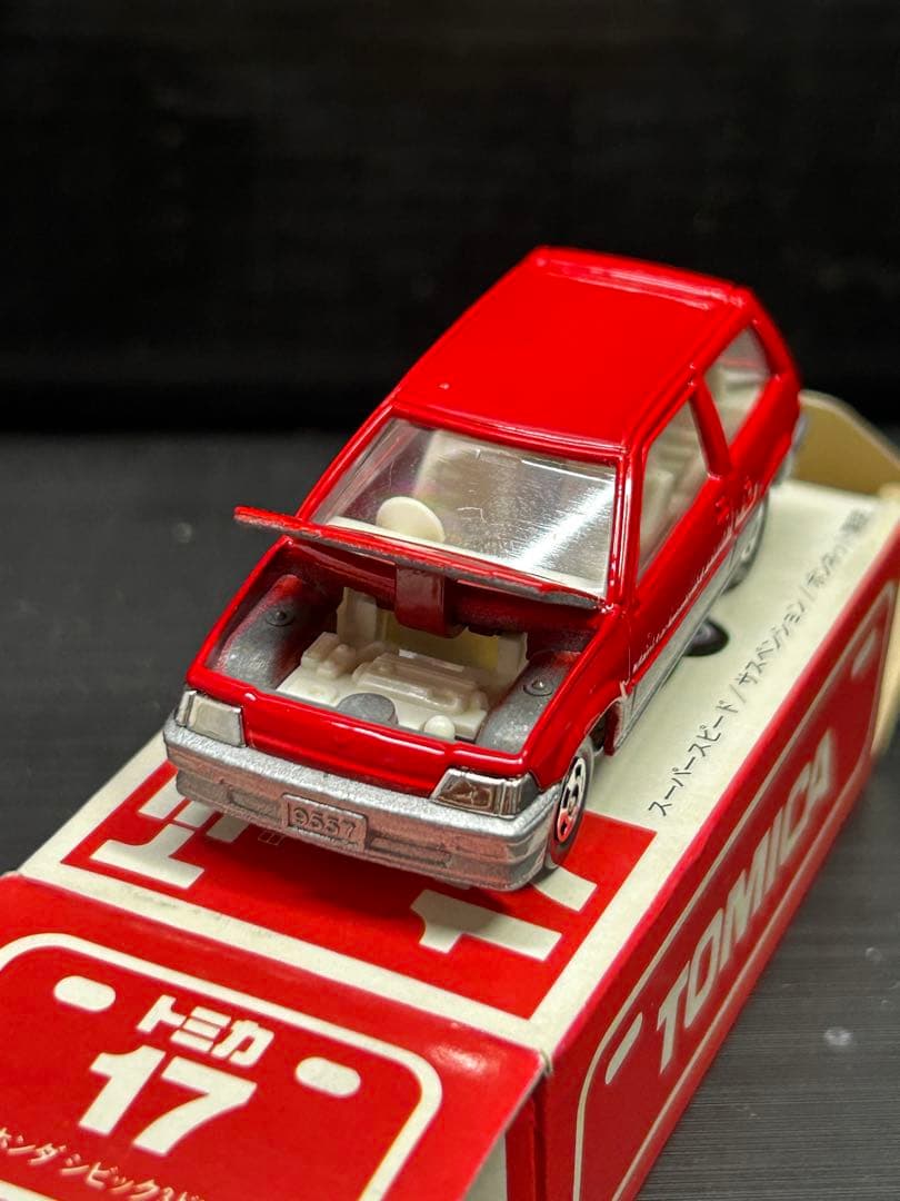 赤箱トミカ 当時物　ホンダ　シビック　3DOOR